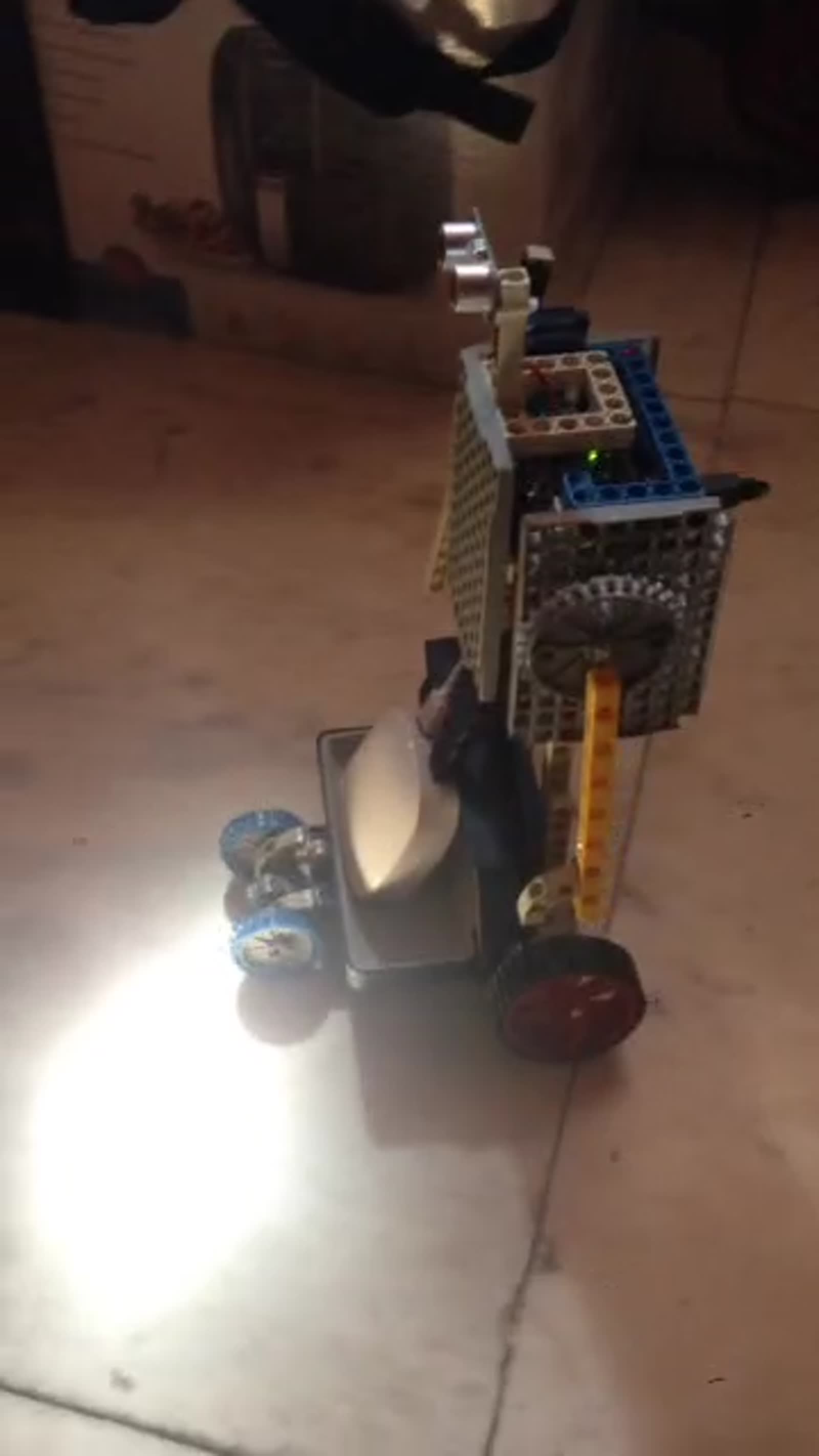 Obstacle avoiding robot